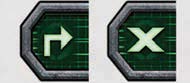 Exhaust and expend Icons